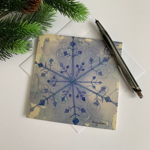 Greeting Cards - Snowflakes