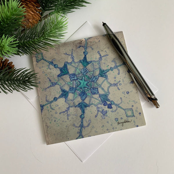 Greeting Cards - Snowflakes
