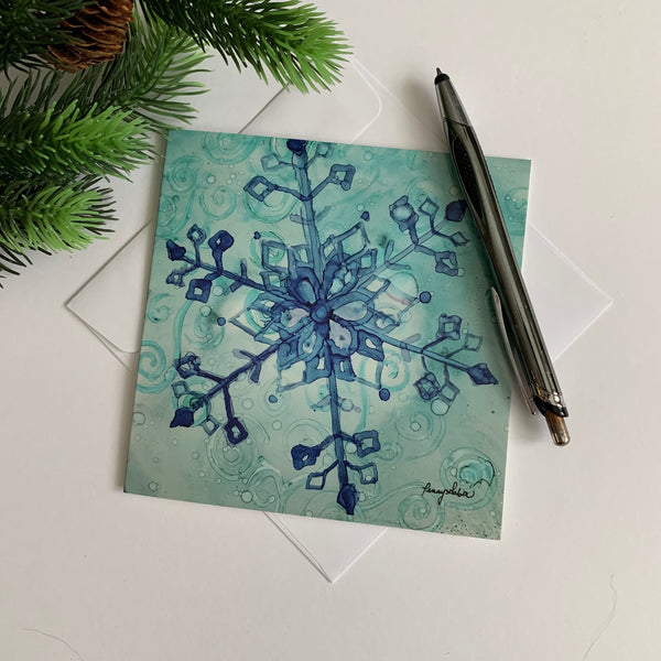 Greeting Cards - Snowflakes